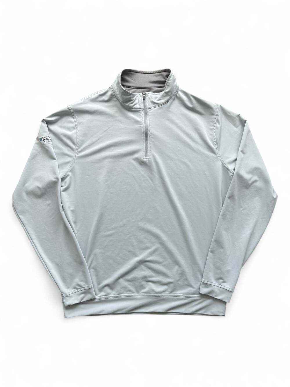 Peter Millar Perth Performance Quarter-Zip Pullover with Keystone Capital Logo